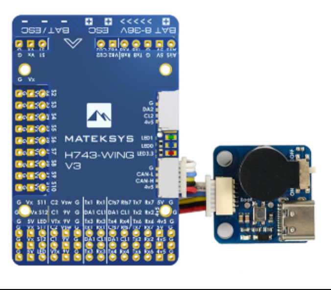 MATEKSYS H743-WING V3 FLIGHT CONTROLLER
